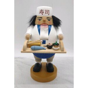 Richard Glasser RG Nutcracker Chef Japanese Sushi 7.5" Erzgebirgische Germany